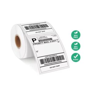 4x6 inch (100x150mm) Direct Thermal Label Sticker Roll – 400 Labels per Roll(Whole Sale Prices) - Image 4